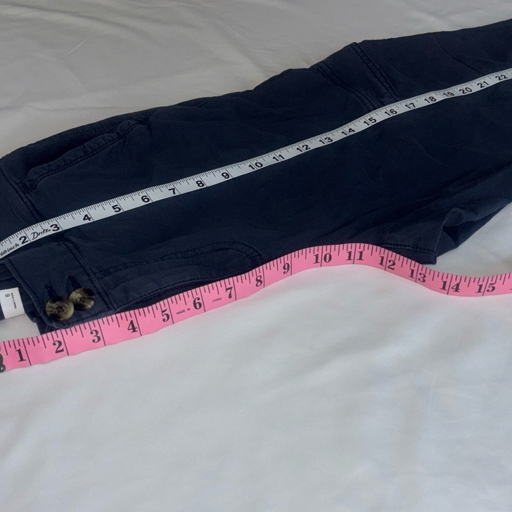 Blue Cargo Pants with Stretchy Fabric and Modern Fit - Picture 8 of 8